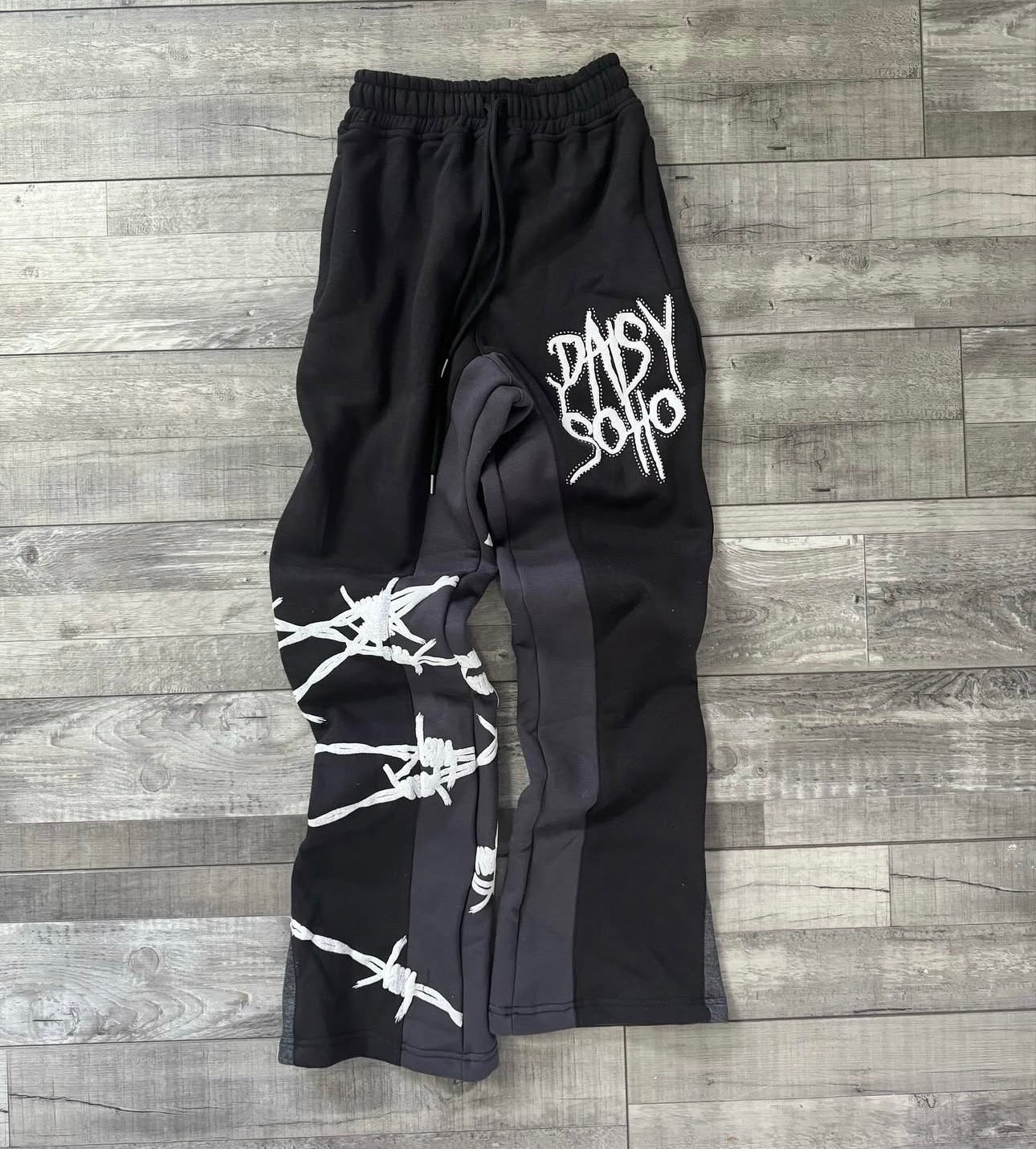 Daisy SoHo "Black V2" Flared Sweatpants