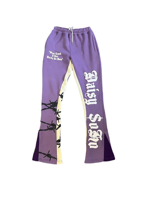 Daisy SoHo “V1 Light Purple” Flared Sweatpants