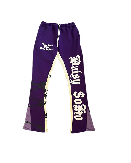 Daisy SoHo “V1 Dark Purple” Flared Sweatpants